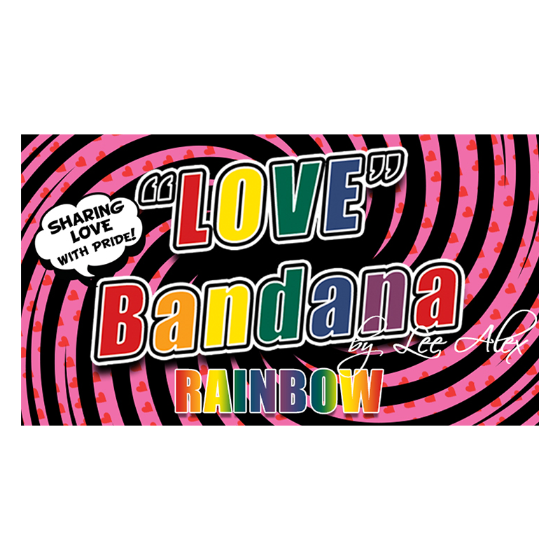 Love Bandana - Rainbow by Lee Alex wwww.magiedirecte.com