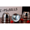 Cups and Balls Set (Stainless-Steel) by Bluether Magic and Raphael wwww.magiedirecte.com