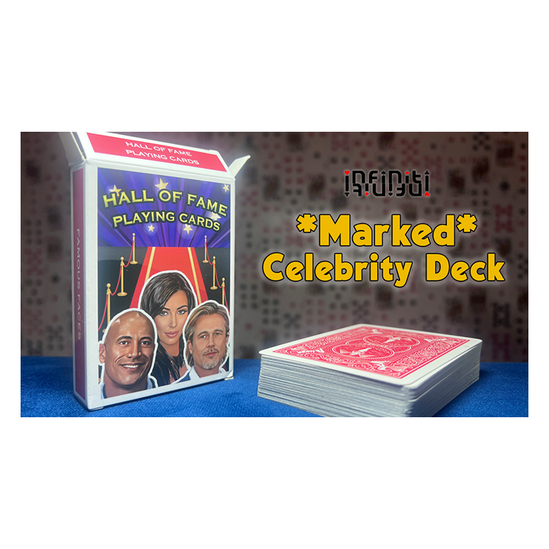 Celebrity Deck (Marked) by iNFiNiTi - Trick wwww.magiedirecte.com