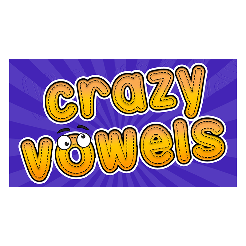 Crazy Vowels by PlayTime Magic DEFMA wwww.magiedirecte.com