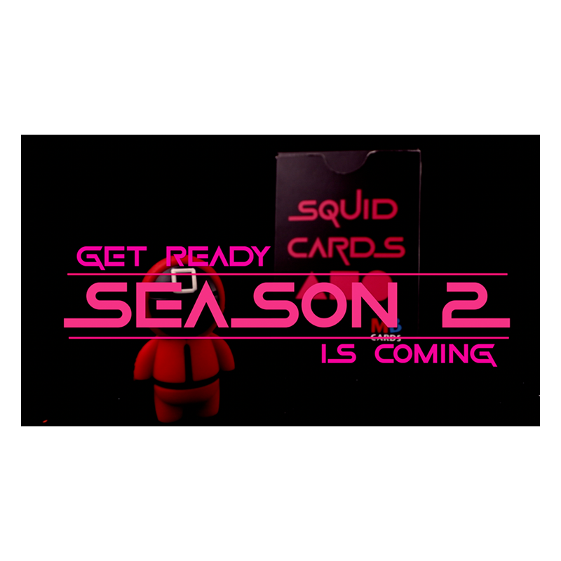 Squid Cards Season 2 by Player 456 wwww.magiedirecte.com