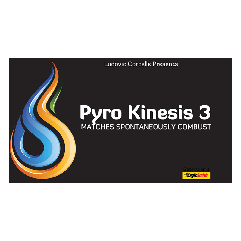 Pyro Kinesis 3 by Magic Smith - Trick wwww.magiedirecte.com