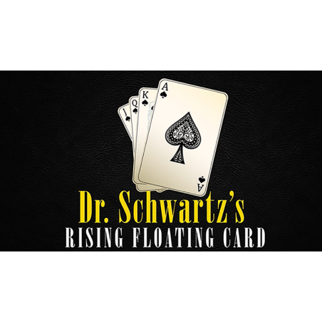 DR. SCHWARTZ'S RISING FLOATING CARD     (Poker) by Dr. Schwartz - Trick wwww.magiedirecte.com