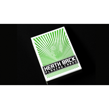 HEATH BACK PLAYING CARDS - LENNART GREEN EDITION Playing Cards wwww.magiedirecte.com