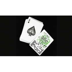 HEATH BACK PLAYING CARDS - LENNART GREEN EDITION Playing Cards wwww.magiedirecte.com