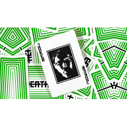 HEATH BACK PLAYING CARDS - LENNART GREEN EDITION Playing Cards wwww.magiedirecte.com