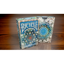 Bicycle Kaleidoscope Blue Playing Cards wwww.magiedirecte.com