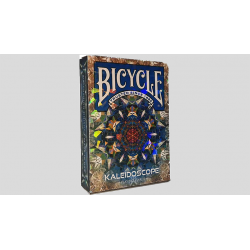 Bicycle Kaleidoscope Blue Playing Cards wwww.magiedirecte.com