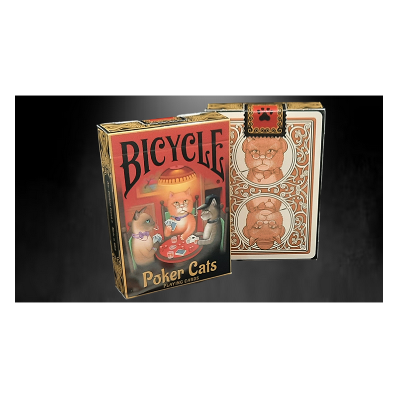 Bicycle Poker Cats V2  Playing Cards wwww.magiedirecte.com