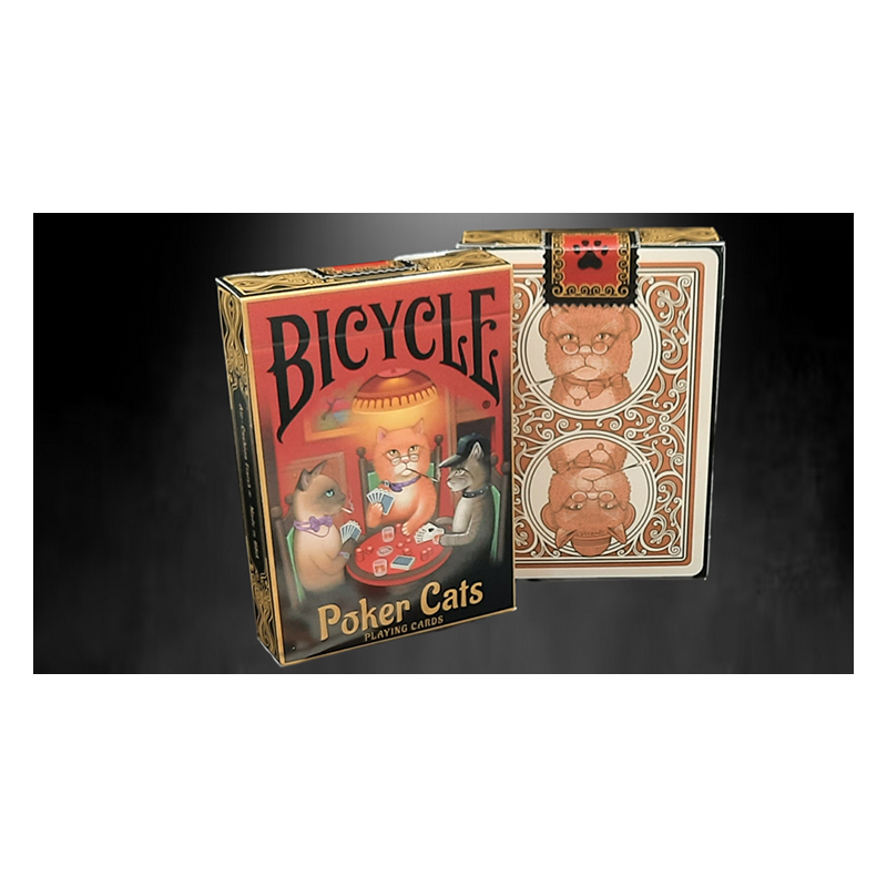 Bicycle Poker Cats V2 wwww.magiedirecte.com