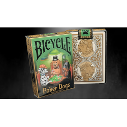 Bicycle Poker Dogs V2  Playing Cards wwww.magiedirecte.com