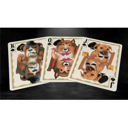 Bicycle Poker Dogs V2  Playing Cards wwww.magiedirecte.com