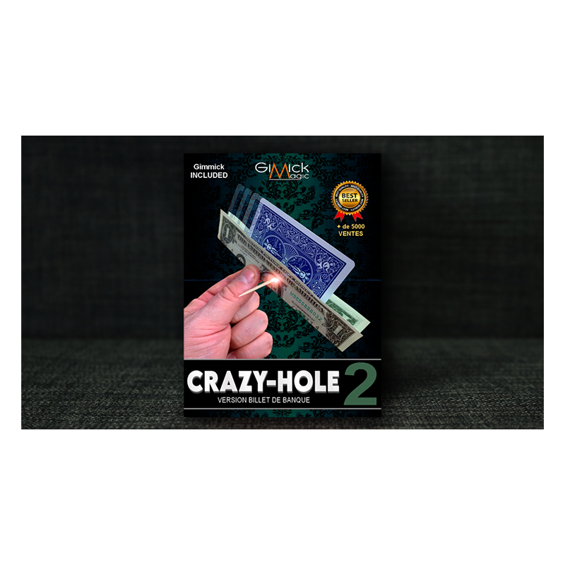 CRAZY HOLE 2.0 (RED) by Mickael Chatelain wwww.magiedirecte.com