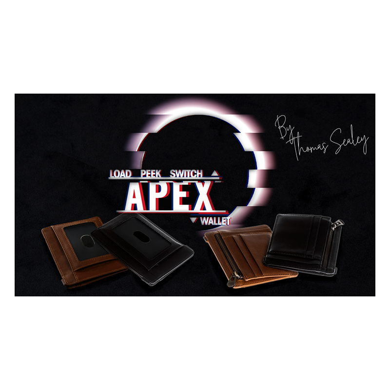 Apex Wallet Black (MK2) - Thomas Sealey wwww.magiedirecte.com