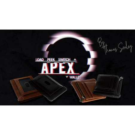 Apex Wallet Black (MK2) by Thomas Sealey wwww.magiedirecte.com