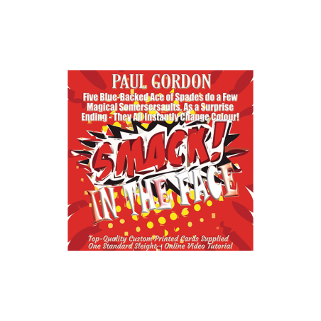 Smack! in the Face by Paul Gordon (gimmick and online instructions) - Trick wwww.magiedirecte.com