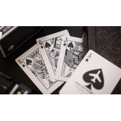 Lounge Edition Marked (Tarmac Black) by Jetsetter Playing Cards wwww.magiedirecte.com