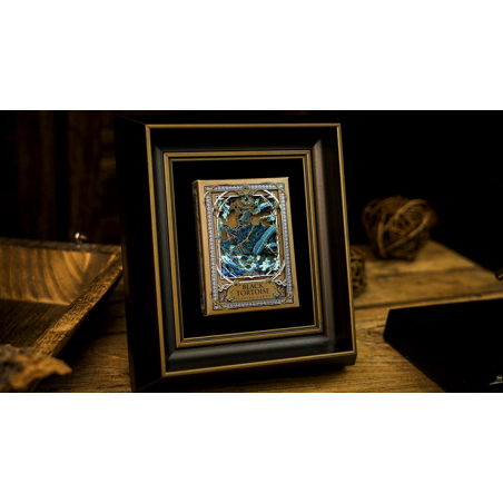 Black Tortoise Luxury Frame - Ark Playing Cards wwww.magiedirecte.com