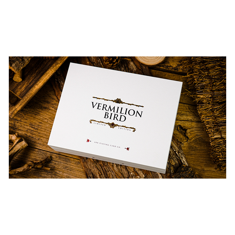 Vermilion Bird Classic Box Set by Ark Playing Cards wwww.magiedirecte.com