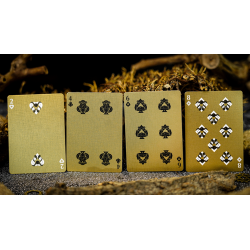 Vermilion Bird Black Gold Box Set - Ark Playing Cards wwww.magiedirecte.com