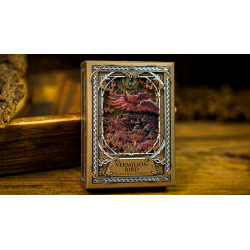 Vermilion Bird Luxury Frame by Ark Playing Cards wwww.magiedirecte.com