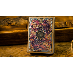 Vermilion Bird Luxury Frame - Ark Playing Cards wwww.magiedirecte.com