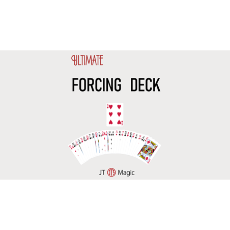 Ultimate Forcing Deck (Red) by JT wwww.magiedirecte.com