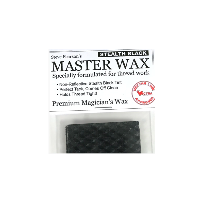 Master Wax (Stealth Black) by Steve Fearson wwww.magiedirecte.com