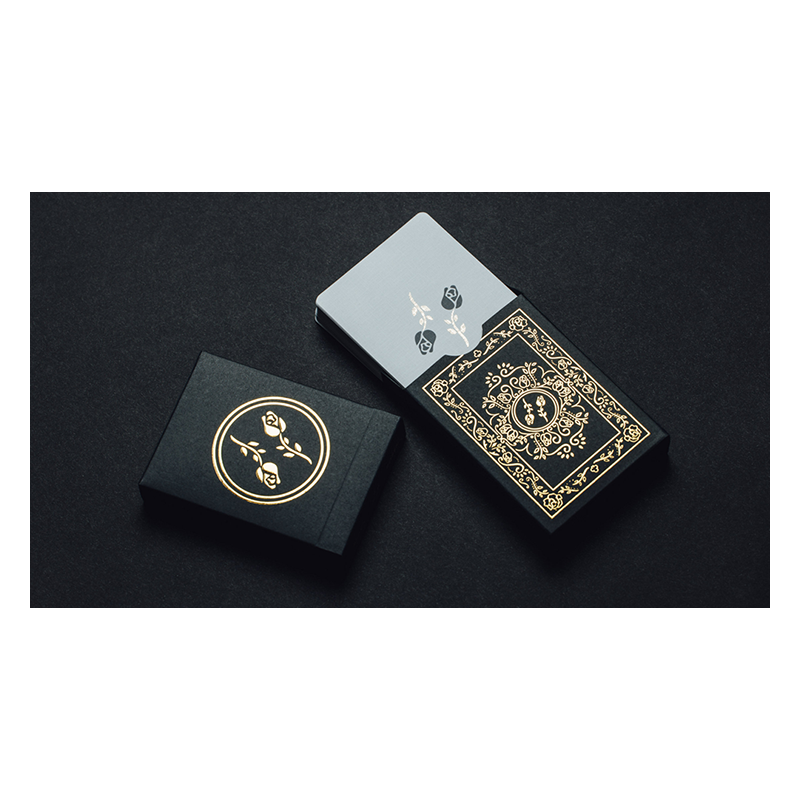 Black Roses 10 Year Anniversary Playing Cards wwww.magiedirecte.com