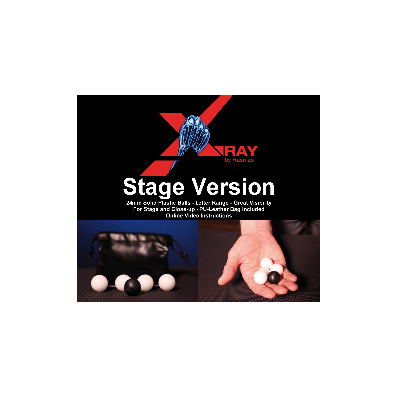 X-RAY STAGE VERSION by Rasmus Magic - Trick wwww.magiedirecte.com