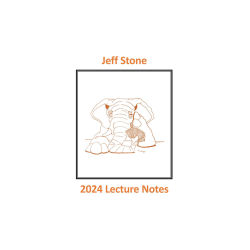 Jeff Stone's 2024 Lecture Notes by Jeff Stone wwww.magiedirecte.com