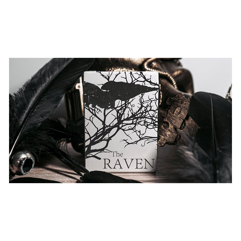 The Raven Black Dusk Playing Cards wwww.magiedirecte.com