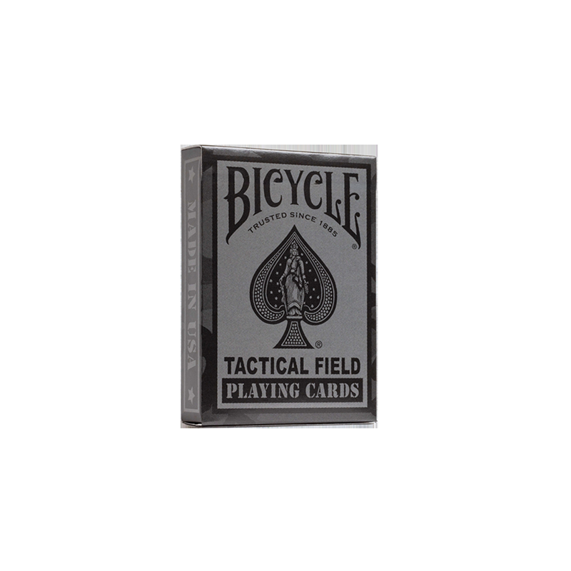 Bicycle Tactical Field (Black) Playing Cards by US Playing Card Co wwww.magiedirecte.com