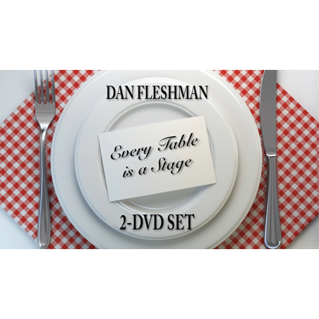Every Table is a Stage (2-DVD Set) de Dan Fleshman wwww.magiedirecte.com