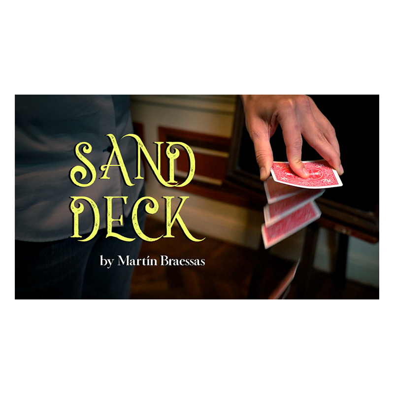 Sand Deck by Martin Braessas wwww.magiedirecte.com