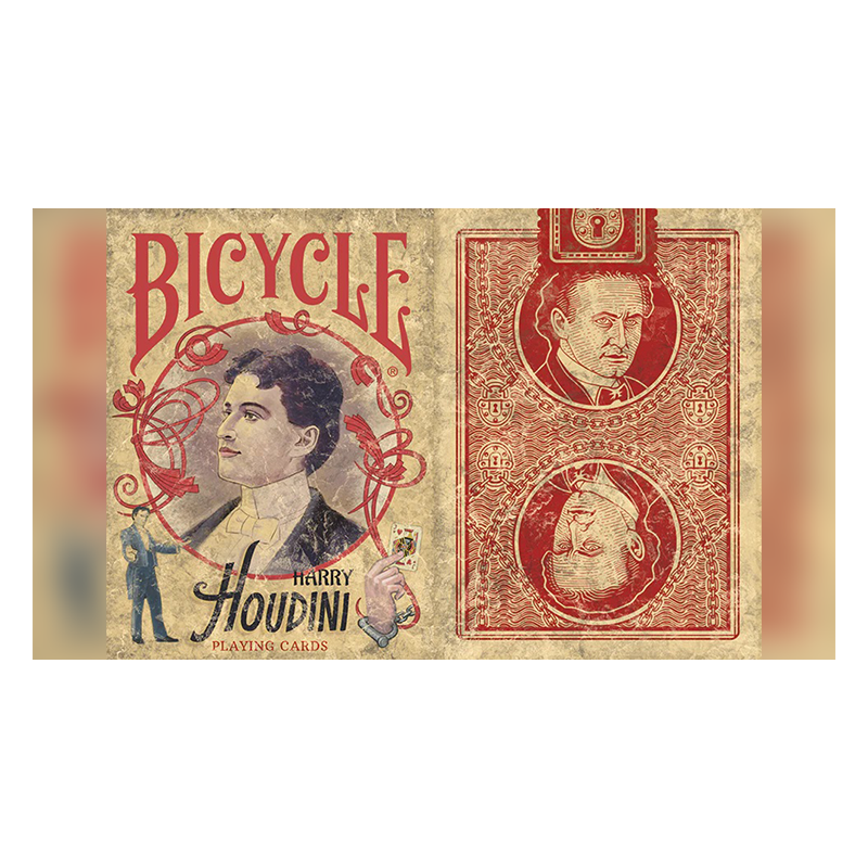 Bicycle Harry Houdini Playing Cards by Collectible Playing Cards wwww.magiedirecte.com