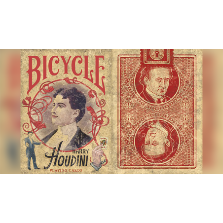 Bicycle Harry Houdini - Collectible Playing Cards wwww.magiedirecte.com