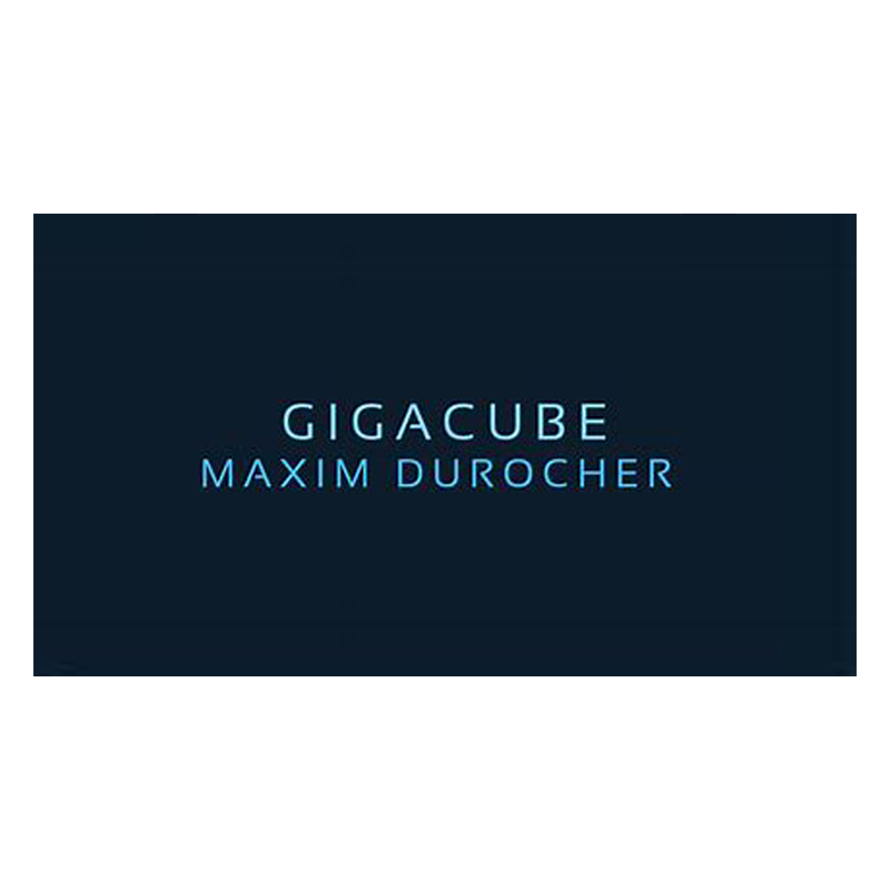 Gigacube by Maxim Durocher wwww.magiedirecte.com