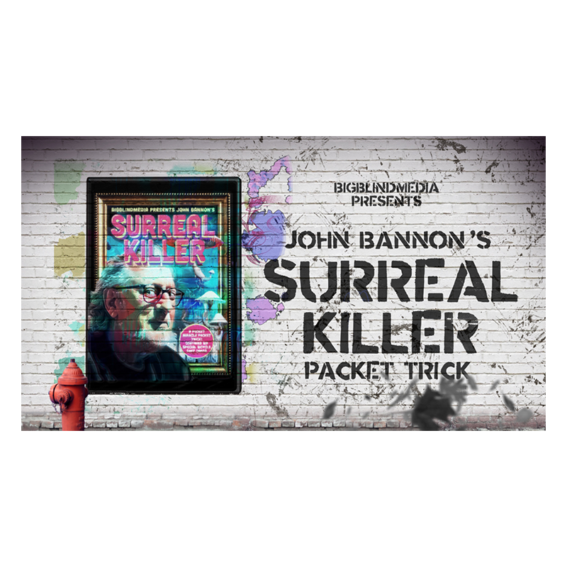 Bigblindmedia Presents John Bannon's Surreal Killer Packet Trick wwww.magiedirecte.com