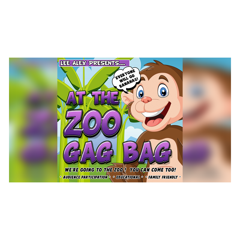 Zoo Gag Bag - Lee Alex wwww.magiedirecte.com