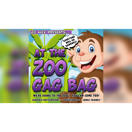 Zoo Gag Bag by Lee Alex wwww.magiedirecte.com