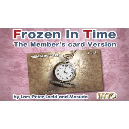 FROZEN IN TIME: MEMBERS Card VERSION - Lars-Peter Loeld and Masuda wwww.magiedirecte.com