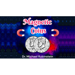 Magnetic Coins by Dr. Michael Rubinstein wwww.magiedirecte.com