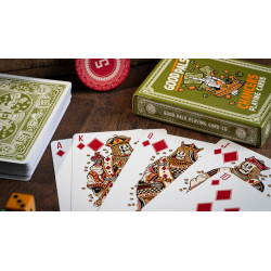 Chancers V3 Green (Marked) Playing Cards by Good Pals wwww.magiedirecte.com