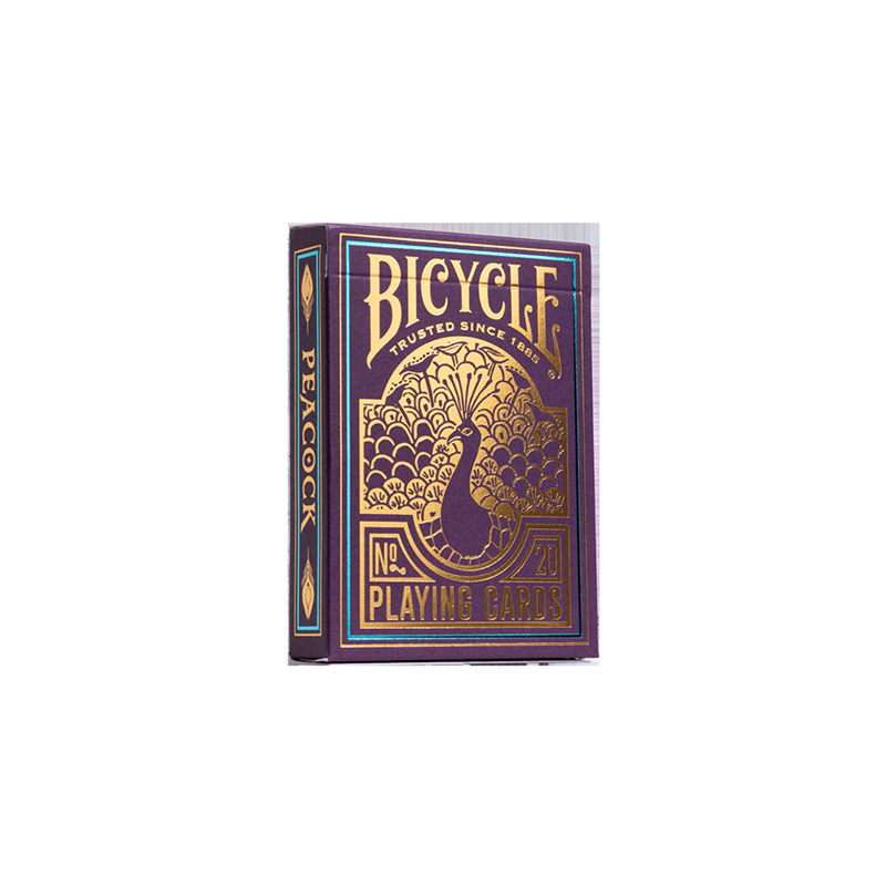 Bicycle Purple Peacock Playing Cards by US Playing Card Co wwww.magiedirecte.com