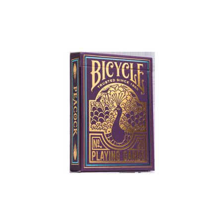 Bicycle Purple Peacock Playing Cards by US Playing Card Co wwww.magiedirecte.com