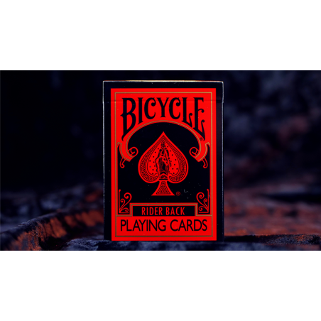 Bicycle Reverse (Red) Playing Cards wwww.magiedirecte.com