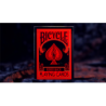 Bicycle Reverse (Red) Playing Cards wwww.magiedirecte.com