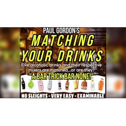 Matching Your Drinks by Paul Gordon wwww.magiedirecte.com