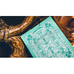 Sanctuary (Cyan) Playing Cards wwww.magiedirecte.com